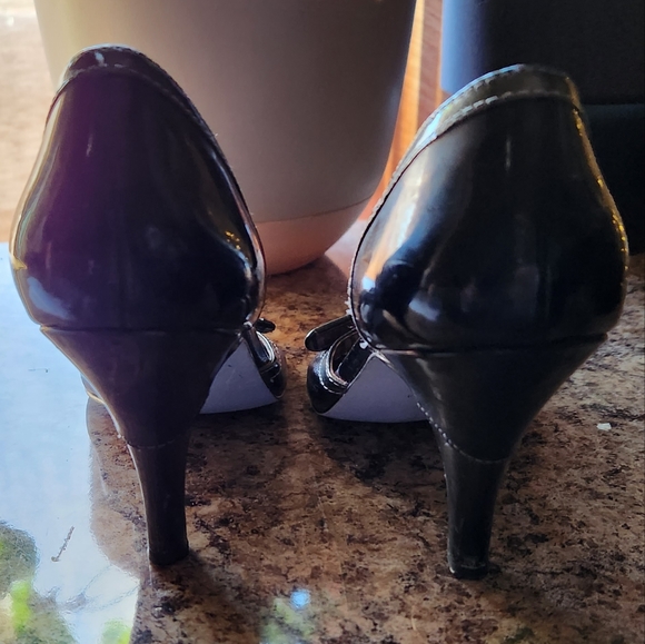 Y2K Women's heels Open Toe Shoe Size 7.5 Y2K Vintage - Picture 9 of 9